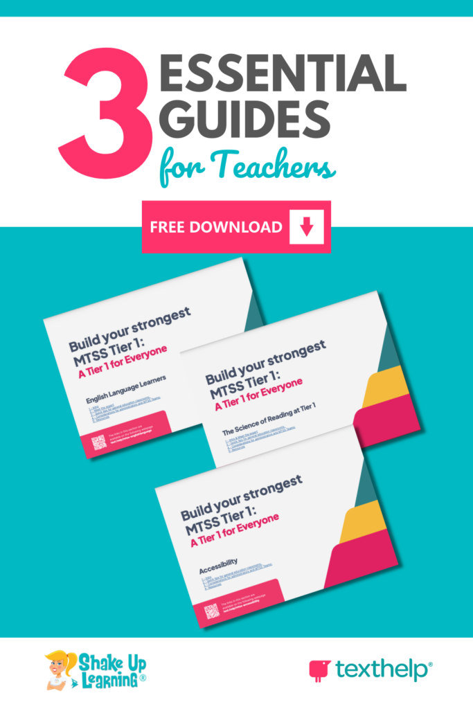 3 Essential Guides for Teachers: Adapting Instruction to Every Student Ability