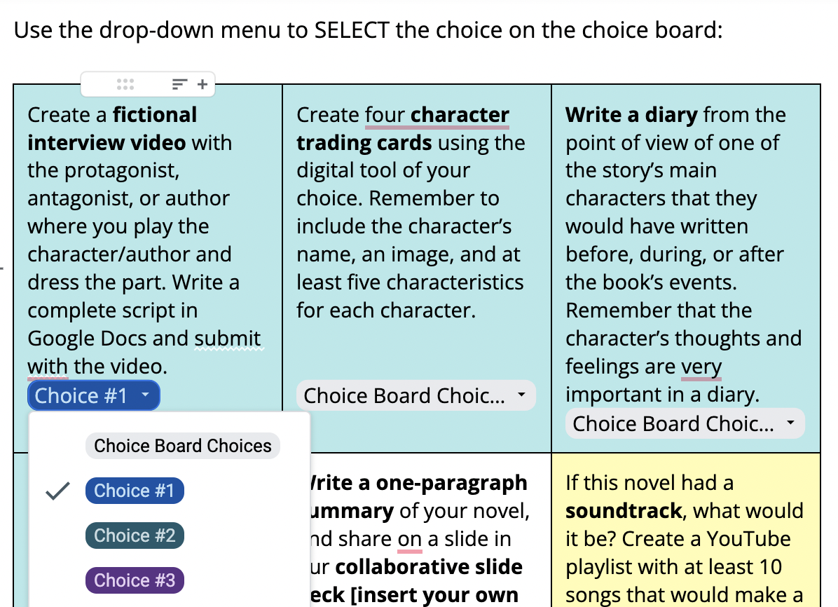 15+ Ways to Use Drop-Down Menus in Google Docs
